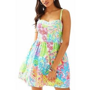 Lilly Pulitzer Ardleigh dress in Lovers Coral